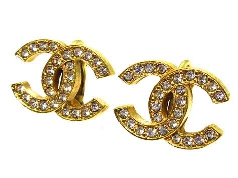 ebay chanel clip earrings